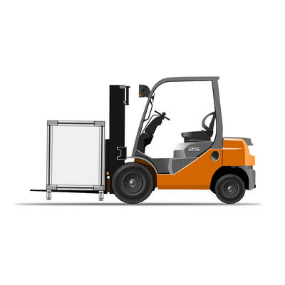 32-154-1 MODULAR SOLUTIONS FORKLIFT BRACKET 260MM L X 40MM W X 71MM H, STANDARD HARDWARE INCLUDED